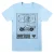 Disney Dames/Dames Cars Lightning McQueen Blueprint Katoenen Vriendje T-shirt (Babyblauw)