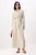 Platte maxi-jurk voor dames, lange A-lijn model, geschikt voor hijab.