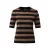 s.Oliver BLACK LABEL gebreide gestreepte trui – beige