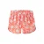 NAME IT KIDS regular gebloemde casual short koraaloranje