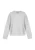 Dreimaster Oversized sweatshirt Dames licht grijs melange