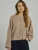 NORR Gebreid vest ‘Halli’  camel