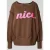 miss goodlife Sweatshirt met statementprint en ronde hals