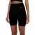 Calvin Klein Dames/Dames Geborduurd Logo Slim Shorts (Zwart)