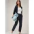 Cecil Dames Casual broek in Blauw