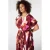MS Mode jurk met ceintuur, Plus Size en print – meerkleurig