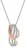 Orphelia ‘Elsia’ Dames 925 Sterling Zilveren Ketting met Hangertje – Zilver ZH-7027