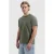 Ballin regular T-shirt met backprint donkergroen