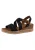 MUSTANG Sandaal  cognac / zwart