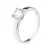 Solitaire 7 mm zilver zirkoniumoxide 925 – perfectie