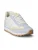 Lauren Ralph Lauren Sneakers laag ‘DANI’  duifblauw / geel / wit