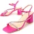 Montevita Heel Sandal Sanndarey In Fuchsia