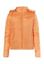Mymo Licht gewatteerd jack Dames oranje