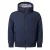 Aquascutum Heren Actieve Gevoerde Jas met Capuchon (Marineblauw)