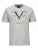 19V69 ITALIA Shirt ‘Pedro’  grijs gemêleerd / groen / rood / zwart