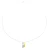 Orphelia Dames 925 Sterling Zilveren Ketting met Hanger – Zilver/Goud ZH-6042/1