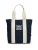 Tommy Jeans Shopper ‘BOLD’  navy / wit / natuurwit