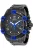 Invicta Jason Taylor 51292 Herenhorloge – Quartz Uurwerk – Roestvrij Staal met Zwarte Wijzerplaat – 50 mm