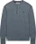 Superdry & Co Longsleeve Granddad Waffle  Blauw heren