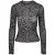 Damescolbertop met lange mouwen Urban Classics aop mesh (GT)