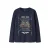 NAME IT KIDS longsleeve met print – donkerblauw