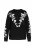 usha FESTIVAL Trui  zwart / wit