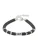DIESEL Armband  zwart / zilver