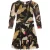 Ted Baker Mini-jurk Van Mesh Met Plooien Op De Schouders, Zwart, In Skaterstijl