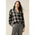 Oltre Check Shirt With Studs Black