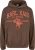 Karl Kani Sweatshirt ‘Street Academy’  donkerbruin / oranje
