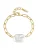 Yokoamii Armband  goud / parelwit
