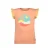 B.Nosy T-shirt oranje broderie