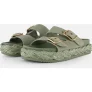 Tamaris Tamaris Slippers groen Leer