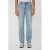 Esqualo Trousers jeans embroidery straight leg jeans broderie medium blue denim