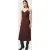 AllSaints Hera Dress Bitter Brown