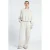 Spooq the label wide leg regular waist casual broek beige