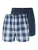 SCHIESSER Boxershorts ‘ Multipack ‘  donkerblauw / wit