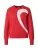 ABOUT YOU Trui ‘Hailey’  pastelroze / rood