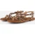 Oh My Sandals Oh My Sandals Leopard Sandalen beige Leer