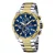 Festina Timeless Chrono – heren horloge – goudkleurig & zilverkleurig met  band