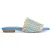 LK Bennett Fls Mule Blue/cream