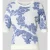 Christian Berg Woman Gebreide pullover in all-over look met 1/2-mouwen