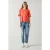 LK Bennett Gene Linen T-shirt Strawberry