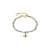 Luxenter Armband met Blauw Kristal 18k goud afwerking – Zinli