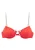 Copenhagen Studios Bikinitop  donkeroranje / wit