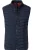 Casa Moda Outdoor vest blauw, Effen