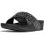 FitFlop Lulu crystal-mix metallic cross slides
