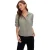Bella Dahl Dames-shirt met split aan de achterkant, relaxte pasvorm en 3/4-mouwen (Leger Groen)