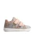 Wheat suède sneakers lichtroze/blauw