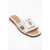 MILLIE Leer Gesp Slide (Women)